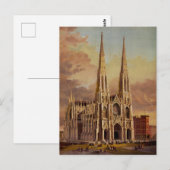 Saint Patrick's Cathedral in het centrum van Manha Briefkaart (Voorkant / Achterkant)