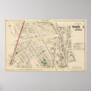 Saint Patricks Church en St. School Atlas Poster