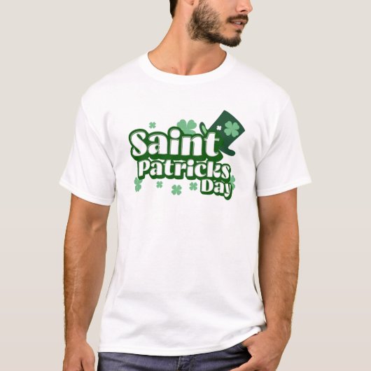 Saint Patrick's dag T-shirt (Voorkant)