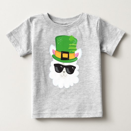 Saint Patrick's Day, Alpaca, Llama, Pet Leprechaun (Voorkant)