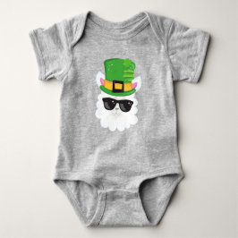 Saint Patrick's Day, Alpaca, Llama, Pet Leprechaun Romper