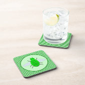 Saint Patricks Day Bee en Shamrocks Bier Onderzetter (Rechterzijde)