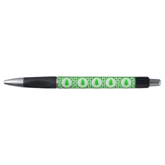 Saint Patricks Day Bee en Shamrocks Pen (Voorkant)