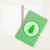 Saint Patricks Day Bee en Shamrocks Planner (Display)