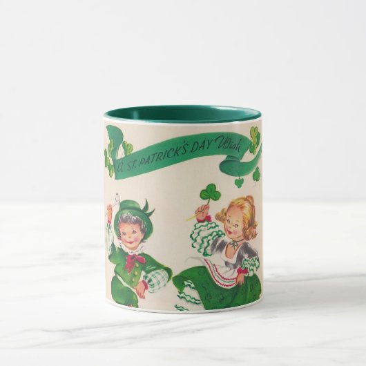 Saint Patrick's Day Boy & Girl, Mok (Midden)