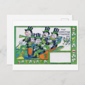 Saint Patrick's Day,  Briefkaart (Voorkant / Achterkant)