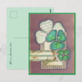 Saint Patrick's Day Briefkaart (Voorkant / Achterkant)