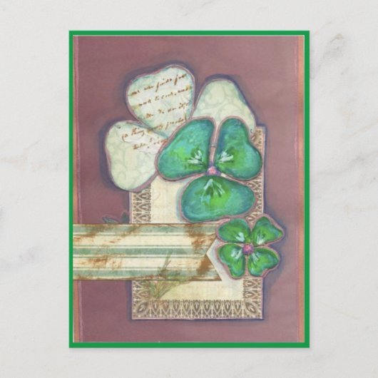 Saint Patrick's Day Briefkaart (Voorkant)