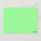 Saint Patricks Day Briefkaart (Achterkant)