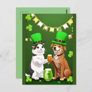 Saint Patrick's Day Briefkaart