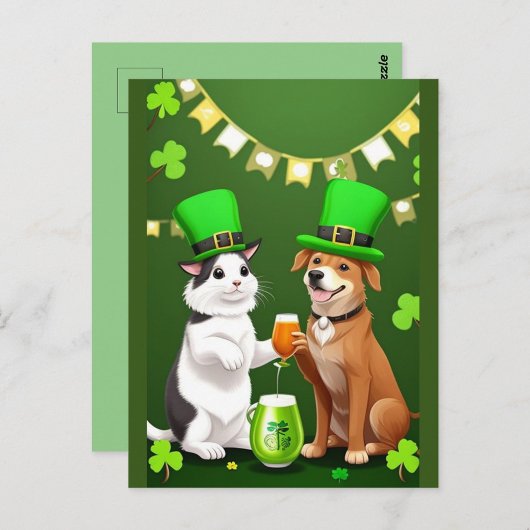 Saint Patrick's Day Briefkaart