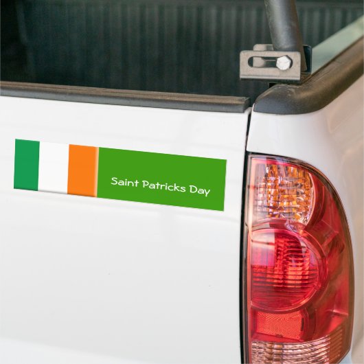 Saint Patricks Day Bumpersticker (Op Truck)
