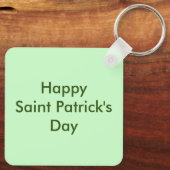 Saint Patrick's Day Butterfly Custom Sleutelhanger (Achterkant)