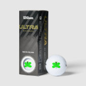 Saint Patrick's Day Butterfly Golf Ball Golfballen (Verpakking)