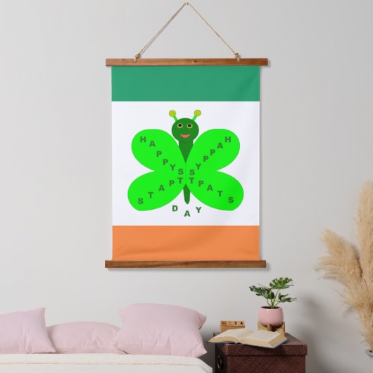 Saint Patricks Day Butterfly Hangend Wandkleed (Slaapkamer)
