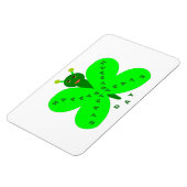 Saint Patricks Day Butterfly Magnet Magneet (Linkerzijde)