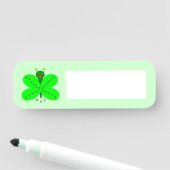 Saint Patricks Day Butterfly Naamplaatje (In situ)