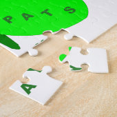 Saint Patricks Day Butterfly Puzzle Legpuzzel (Zijkant)