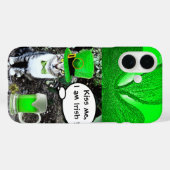 SAINT PATRICK'S DAY CAT MET GREEN IRISH BEER Case-Mate iPhone CASE (Achterkant (horizontaal))