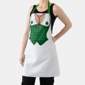 Saint Patrick's Day Cheeky Irish Waitress Schort (Insitu)