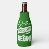 Saint Patricks Day Chugging Flesjeskoeler (Fles Voorkant)