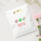Saint Patricks Day Clover Irish Flag Shamrocks Bedankzakje (Gezegeld)