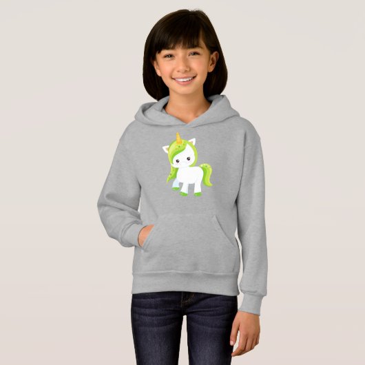 Saint Patrick's Day, Cute Unicorn, Magical Unicorn (Voorkant volledig)