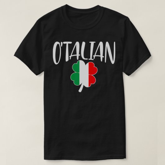 Saint Patrick's Day Distsed Graphic Irish Itali T-shirt (Design voorkant)