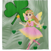 Saint Patrick's Day Douchegordijn Fairy (Voorkant)