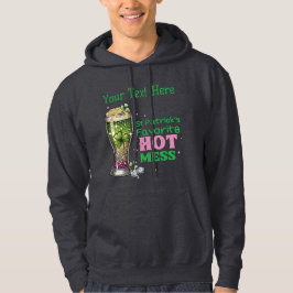 Saint Patrick's Day, favoriete hete puinhoop Hoodie