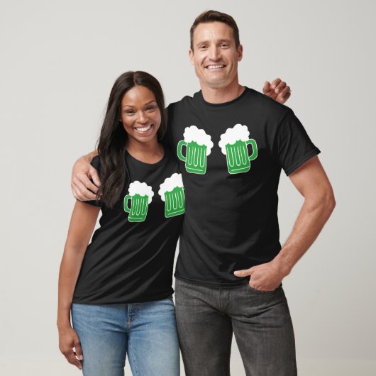 Saint Patrick's Day Funny Graphic Art Beer Drinkin T-shirt (Unisex)