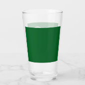 Saint Patrick's Day Funny Shamrock Heart Iers Glas (Achterkant)