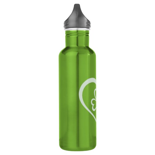 Saint Patrick's Day Funny Shamrock Heart Iers Waterfles (Links)