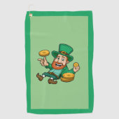 Saint Patrick's day Golfhanddoek (Voorkant)