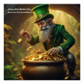 Saint Patrick's Day Groet Perfect Poster (Voorkant)
