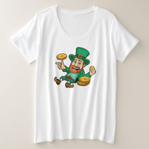 Saint Patrick's day Grote Maat T-shirt
