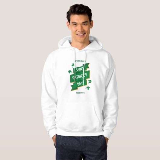 Saint Patricks Day Hoodie (Voorkant volledig)
