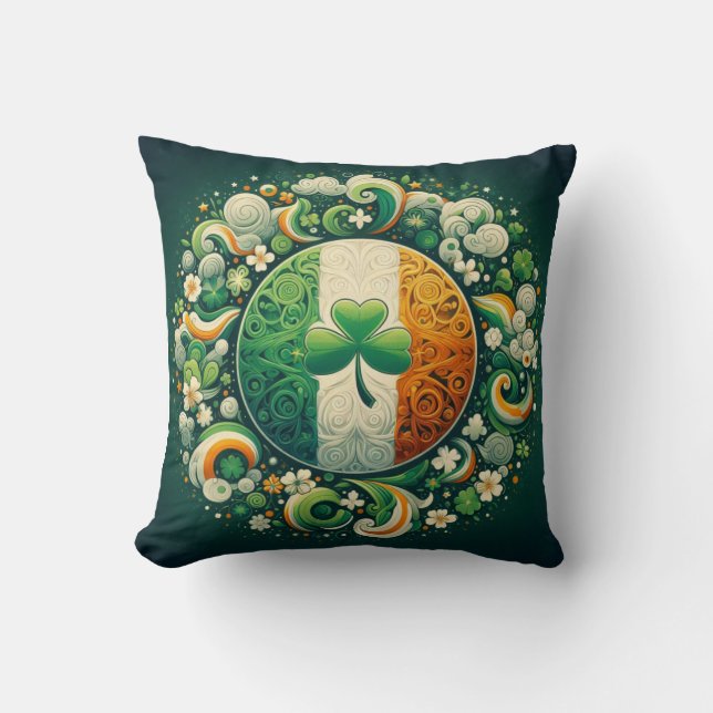 Saint Patrick's day/Ierland/Iers Kussen (Voorkant)