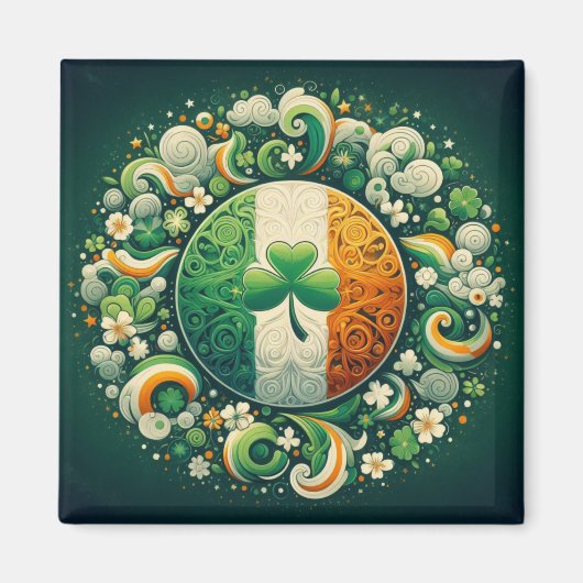 Saint Patrick's day/Ierland/Iers Magneet (Voorkant)