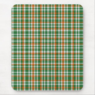 Saint Patrick's day Ierland Vlag gekleurde gingham Muismat