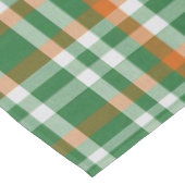 Saint Patrick's day Ierland Vlag gekleurde gingham Tafelkleed (Gekanteld)