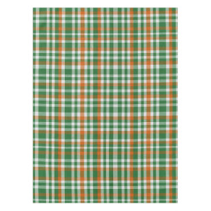 Saint Patrick's day Ierland Vlag gekleurde gingham Tafelkleed