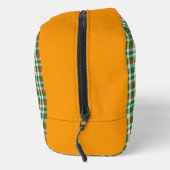 Saint Patrick's day Ierland Vlag gekleurde gingham Toilettasje (Rechts)