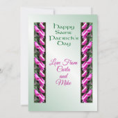 Saint Patricks Day Ierse zegen voor schoonzoon H Feestdagenkaart (Achterkant)