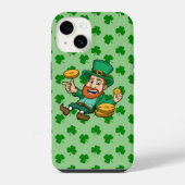Saint Patrick's day iPhone Hoesje (Achterkant)