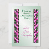 Saint Patricks Day Irish Blessing for Wife Holiday Feestdagenkaart (Achterkant)