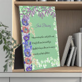 Saint Patrick's Day Irish Blessing Shamrock Clover Fotoplaat