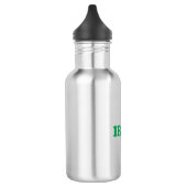Saint Patrick's Day Irish Green letters Waterfles (Links)
