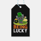Saint Patrick's Day is Lucky Cadeaulabel (Voorkant)