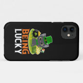 Saint Patrick's Day is Lucky Case-Mate iPhone Case (Achterkant (horizontaal))
